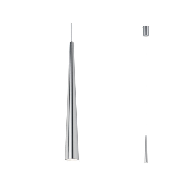 LED Pendelleuchte Gutta 2700K 520lm 7W Alu gebuerstet