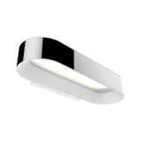 LED Wandleuchte Agena IP44 2700K 1200lm 230V 20W dimmbar Chrom/Weiss matt