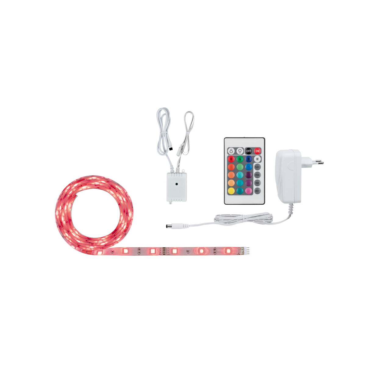 SimpLED LED Strip RGB Komplettset 1,5m beschichtet 8W 120lm/m 30 LEDs/m RGB 12VA