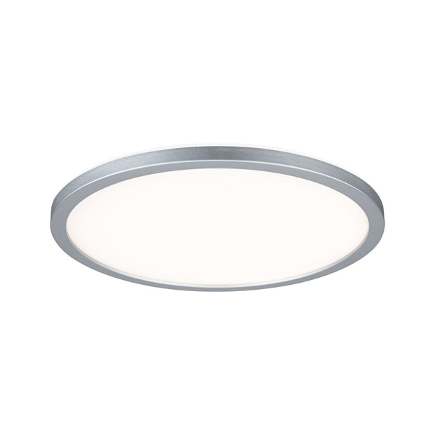 LED Panel Atria Shine Backlight rund 293mm 16W 1600lm 3000K Chrom matt