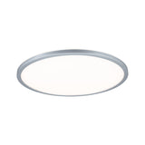 LED Panel 3-Step-Dim Atria Shine Backlight rund 420mm 22W 2300lm 3000K Chrom matt dimmbar