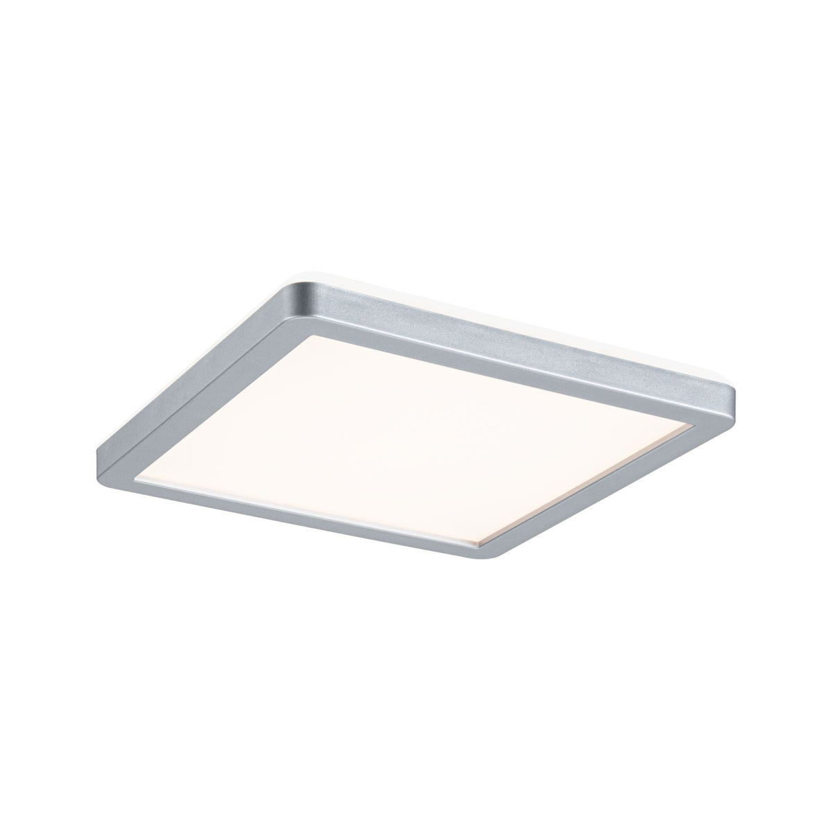 LED Panel Atria Shine Backlight eckig 190x190mm 11,2W 900lm 3000K Chrom matt