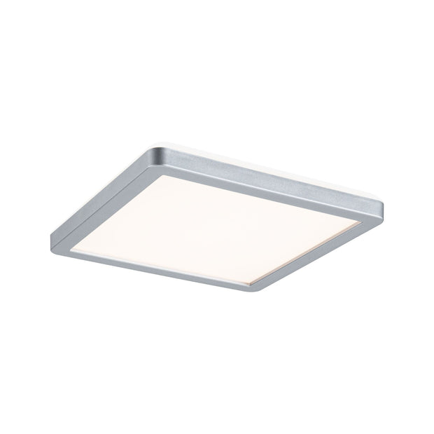 LED Panel Atria Shine Backlight eckig 190x190mm 11,2W 900lm 3000K Chrom matt