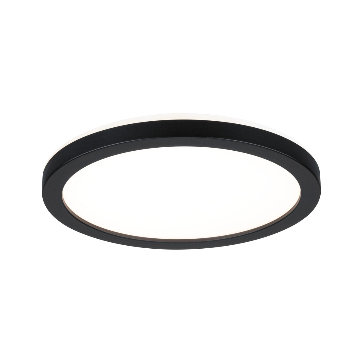 LED Panel Atria Shine Backlight rund 190mm 11,2W 850lm 3000K Schwarz