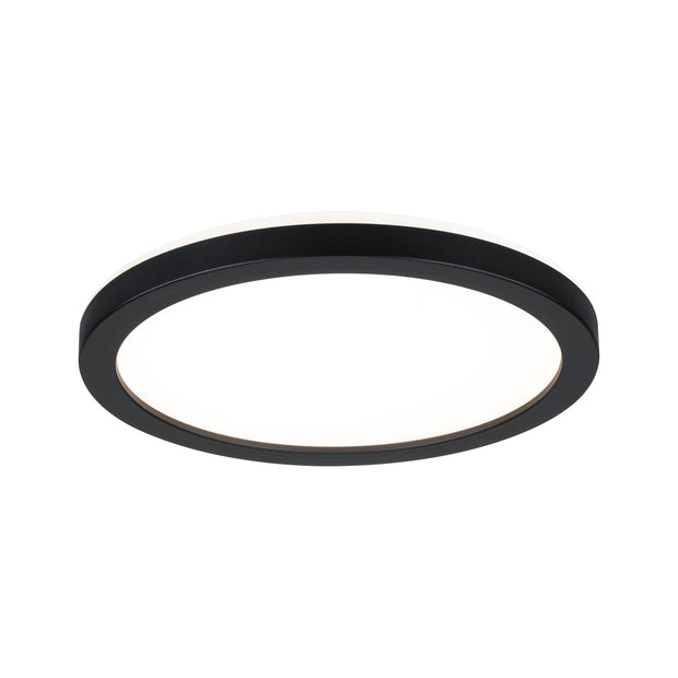 LED Panel Atria Shine Backlight rund 190mm 11,2W 850lm 3000K Schwarz