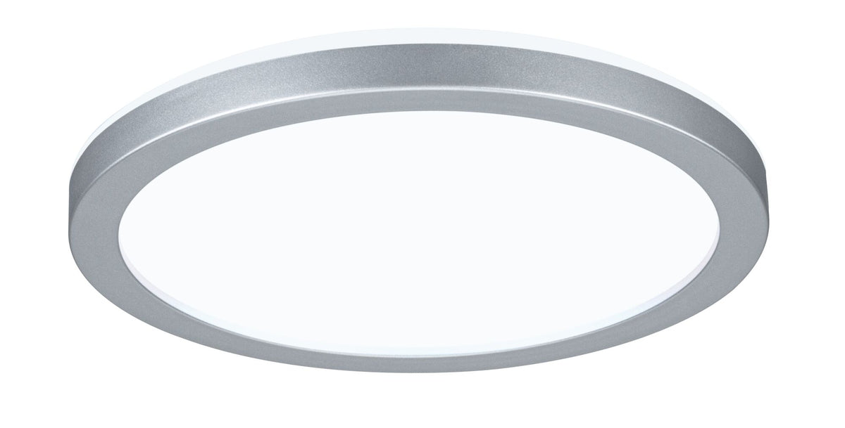 LED Panel Atria Shine Backlight rund 190mm 11,2W 850lm 4000K Chrom matt