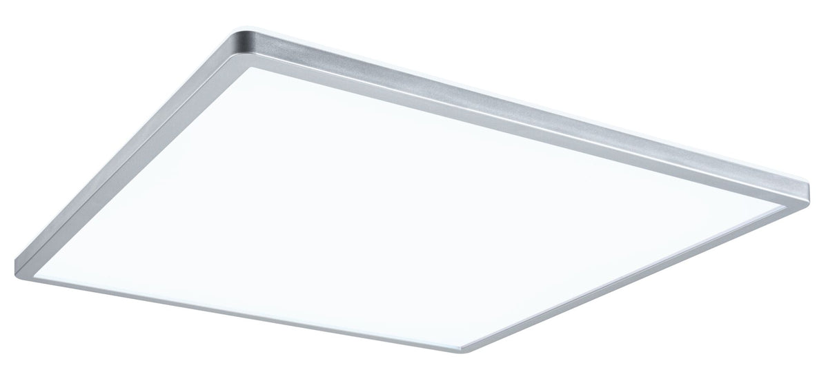 LED Panel 3-Step-Dim Atria Shine Backlight eckig 420x420mm 22W 2200lm 4000K Chrom matt dimmbar