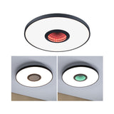 Wand-/Deckenleuchte Spaceglow Three RGB+ 1400lm 230V 21W dimmbar Schwarz matt