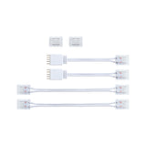 MaxLED Zubehoer Connector Set 2er-Set COB 2er-Set Weiss