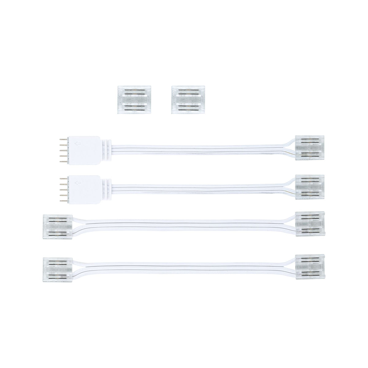 MaxLED Zubehoer Connector Set COB Tunable White Weiss/Transparent