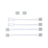 MaxLED Zubehoer Connector Set COB Tunable White Weiss/Transparent