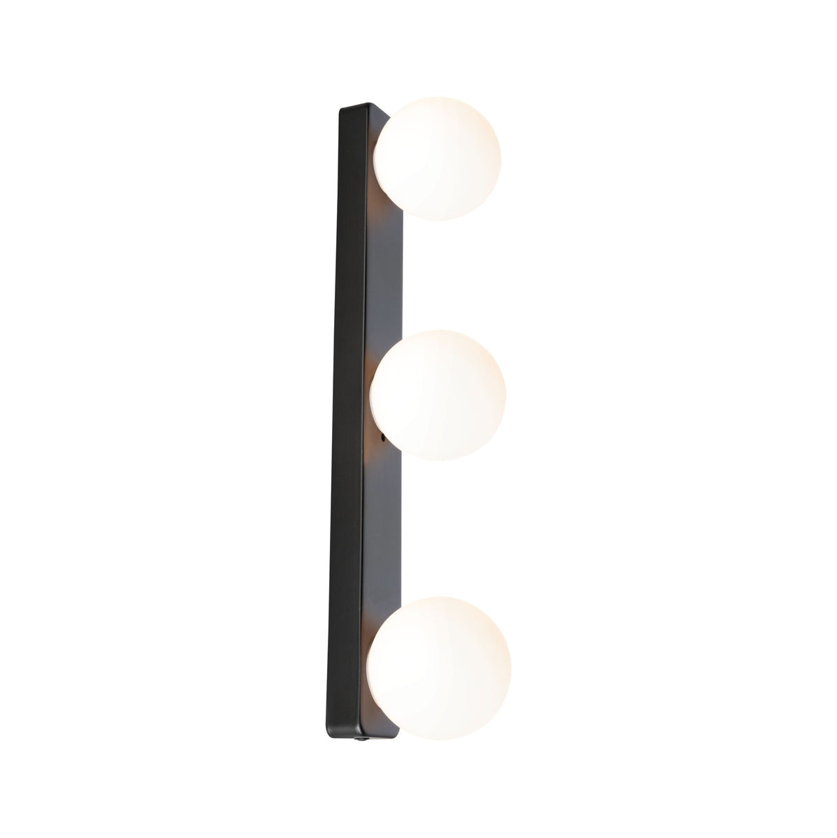 Selection Bathroom Wandleuchte Gove IP44 G9 230V max. 3x20W dimmbar Schwarz matt/Satin