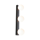 Selection Bathroom Wandleuchte Gove IP44 G9 230V max. 3x20W dimmbar Schwarz matt/Satin