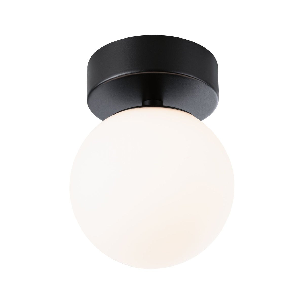 Selection Bathroom LED Deckenleuchte Gove IP44 3000K 400lm 230V 5W Schwarz matt/Satin