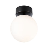 Selection Bathroom LED Deckenleuchte Gove IP44 3000K 900lm 230V 9W Schwarz matt/Satin