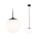 Selection Bathroom LED Pendelleuchte Gove IP44 3000K 900lm 9W Schwarz matt/Satin