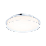 Selection Bathroom LED Deckenleuchte Luena IP44 3000K 860lm 230V 16,5W Glas/Chrom