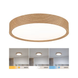 Selection Bathroom LED Deckenleuchte Tega IP44 White Switch 1200lm 230V 22,5W Holzoptik