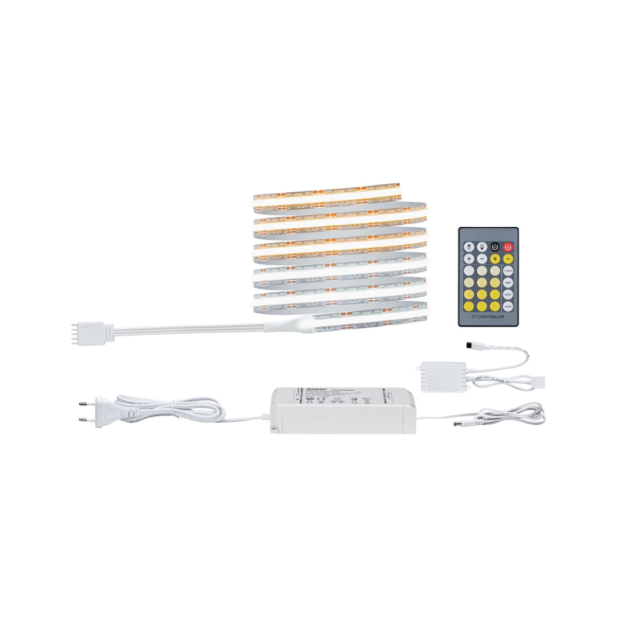 MaxLED 1000 LED Strip Basisset COB 1,5m Tunable White 15,5W 1200lm/m Tunable White 40VA