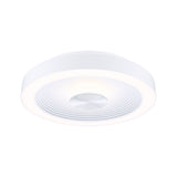 LED Deckenleuchte Volea IP44 3000K 950lm / 0lm 230V 3,5W / 13W dimmbar Weiss/Silber