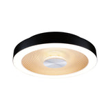 LED Deckenleuchte Volea IP44 3000K 950lm / 0lm 230V 3,5W / 13W dimmbar Schwarz/Gold