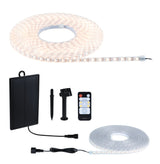 LED Stripe Solar inkl. Fernbedienung 10m beschichtet IP44 3,2W 80lm/m 60 LEDs/m 3000K