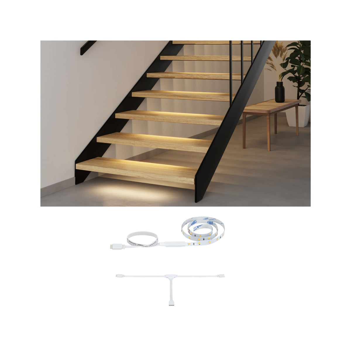 MaxLED Stair LED Strip Erweiterung 0,5m 0,3W 64lm/m 2700K