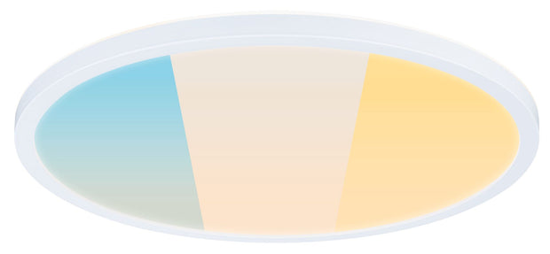 LED Panel Atria Shine White Select IP44 rund 398mm 20,8W 2800lm 3000 - 6500K Weiss