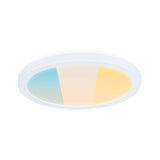 LED Panel Atria Shine White Select IP44 rund 190mm 7,6W 1100lm 3000 - 6500K Weiss