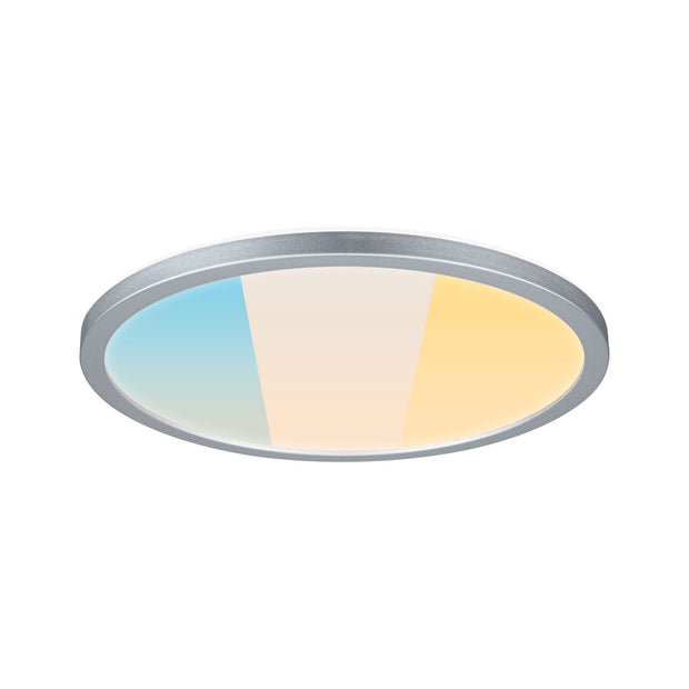 LED Panel Atria Shine White Select IP44 rund 298mm 14,8W 2250lm 3000 - 6500K Chrom matt