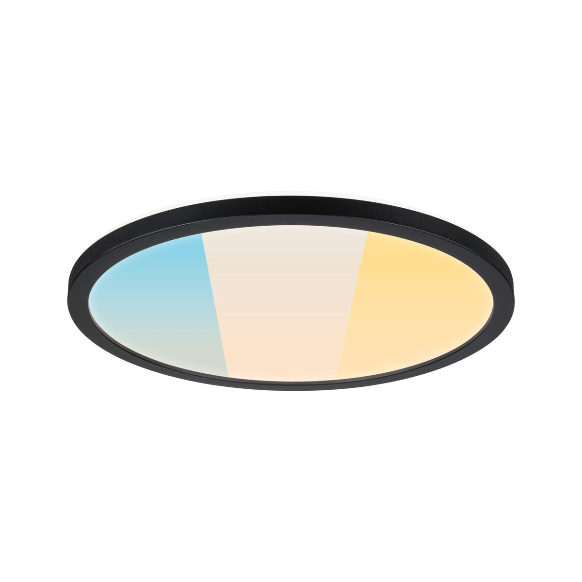 LED Panel Atria Shine White Select IP44 rund 298mm 14,8W 2250lm 3000 - 6500K Schwarz