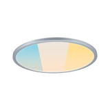 LED Panel Atria Shine White Select IP44 rund 398mm 20,8W 2800lm 3000 - 6500K Chrom matt