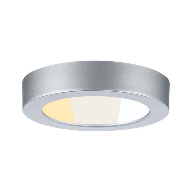 LED Panel Abia 2 White Select Daemmerungsgesteuerter Bewegungsmelder (HF) rund 170mm 9,5W 1100lm 2700 - 4000K Chrom matt