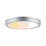 LED Panel Abia 2 White Select Daemmerungsgesteuerter Bewegungsmelder (HF) rund 300mm 14W 1000lm 2700 - 4000K Chrom matt