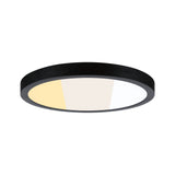 LED Panel Abia 2 White Select Daemmerungsgesteuerter Bewegungsmelder (HF) rund 400mm 16W 1400lm 2700 - 4000K Schwarz