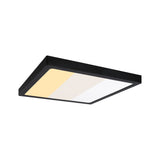 LED Panel Abia 2 White Select Daemmerungsgesteuerter Bewegungsmelder (HF) eckig 400x400mm 16W 1400lm 2700 - 4000K Schwarz