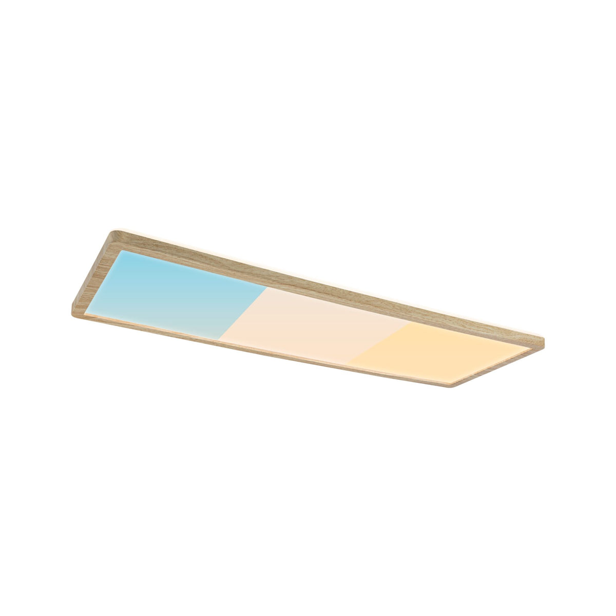 LED Panel Atria Shine White Select IP44 eckig 560x200mm 15,2W 2030lm 3000 - 6500K Holzoptik