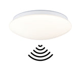LED Deckenleuchte Leonis II Daemmerungsgesteuerter Bewegungsmelder (HF) IP44 3000 - 5700K 1750lm 230V 16,5W dimmbar Weiss