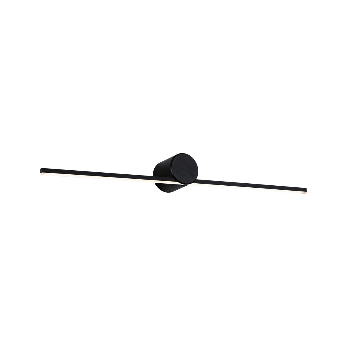 LED Spiegelleuchte Sava IP44 3000K 300lm 230V 5W Schwarz matt