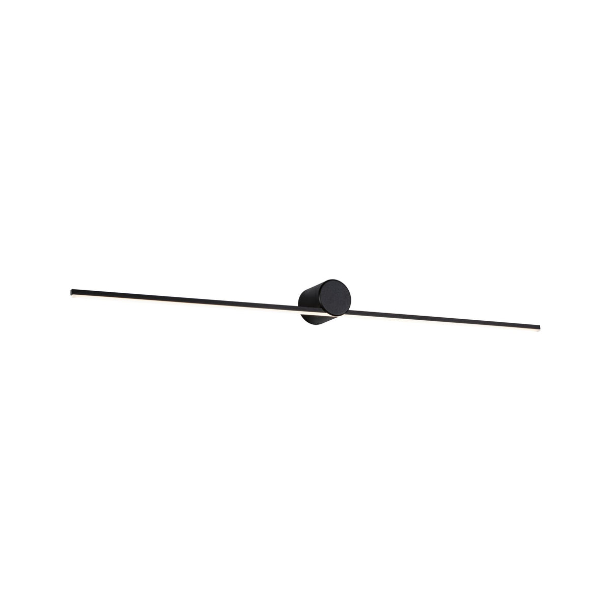 LED Spiegelleuchte Sava IP44 3000K 500lm 230V 7,5W Schwarz matt