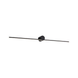 LED Spiegelleuchte Sava IP44 3000K 500lm 230V 7,5W Schwarz matt
