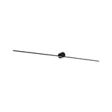 LED Spiegelleuchte Sava IP44 3000K 850lm 230V 13,5W Schwarz matt