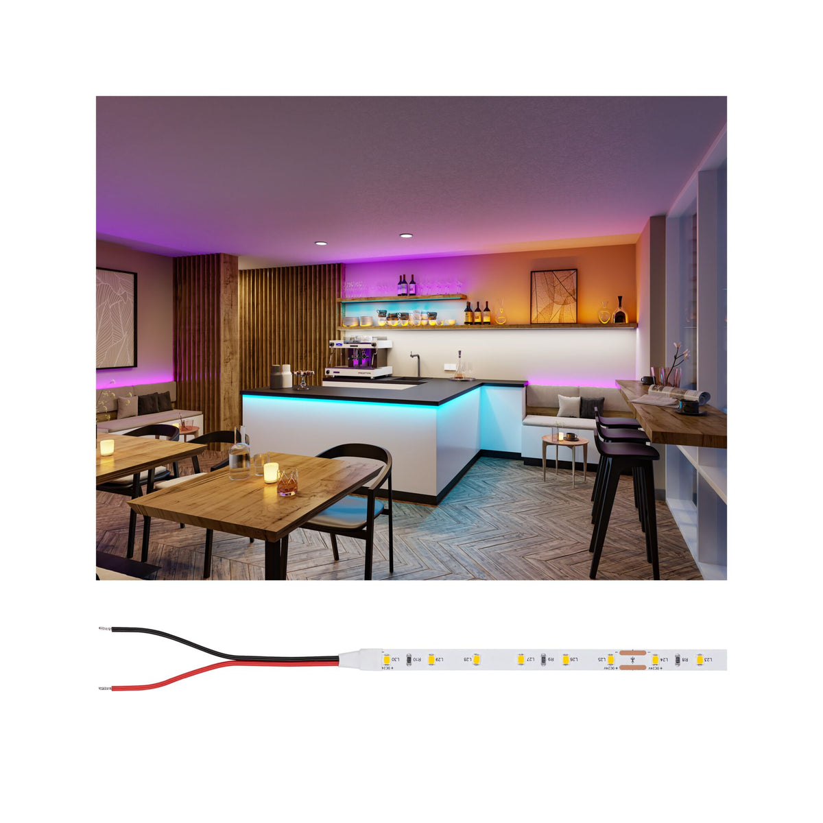 Pro Strip LED Strip Silver P25 LED iceblue 5m 20W 300lm/m 60 LEDs/m