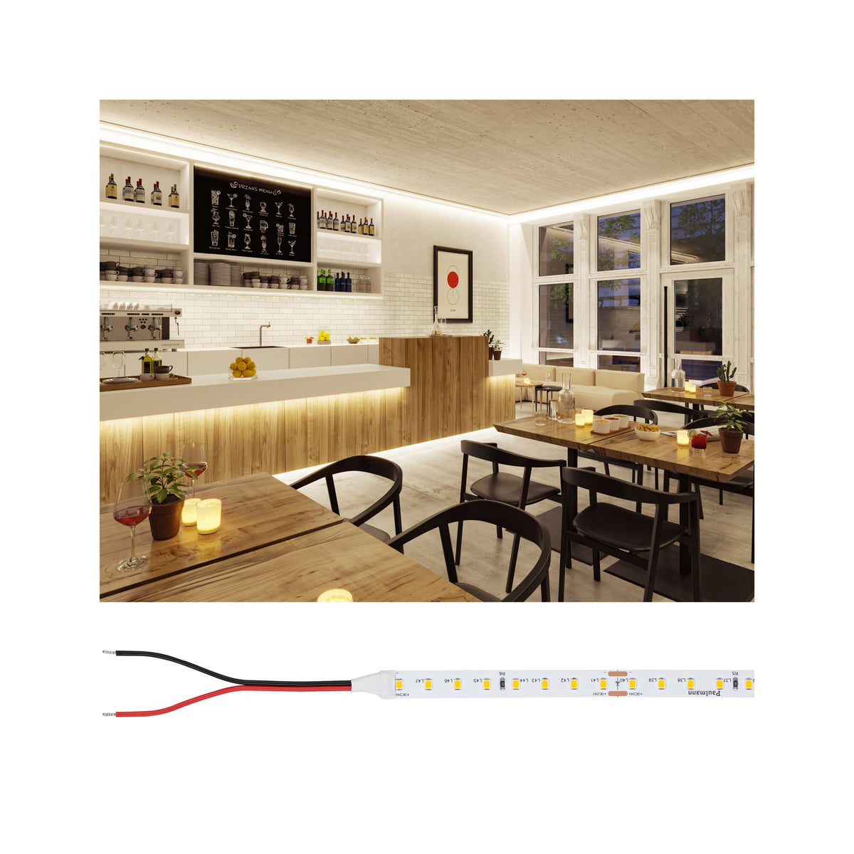 Pro Strip LED Strip Silver P75 827 5m 23W 700lm/m 96 LEDs/m 2700K