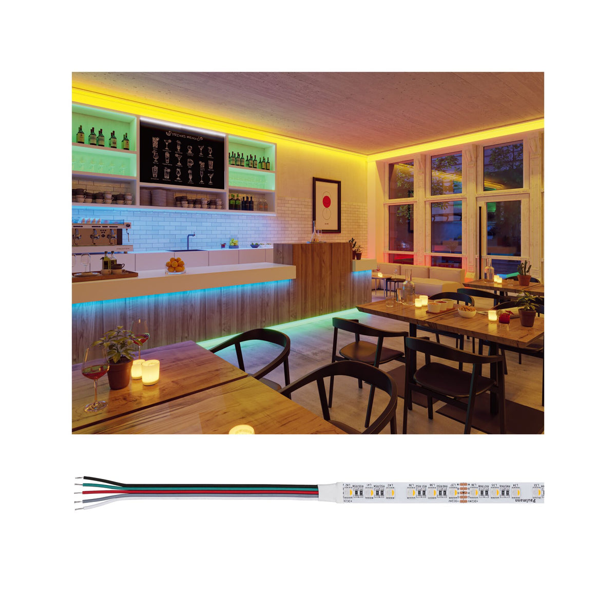 Pro Strip LED Strip Silver P75 830 5m 121W 700lm/m 84 LEDs/m RGBW+