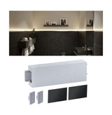 LumiTiles Zubehoer Profil Top Abdeckung 80x24mm Telegrau
