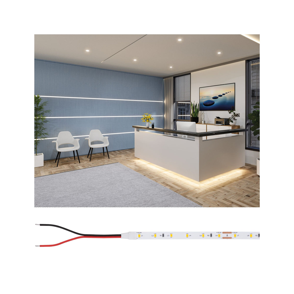 Pro Strip LED Strip Gold P25 927 5m 22W 380lm/m 60 LEDs/m 2700K