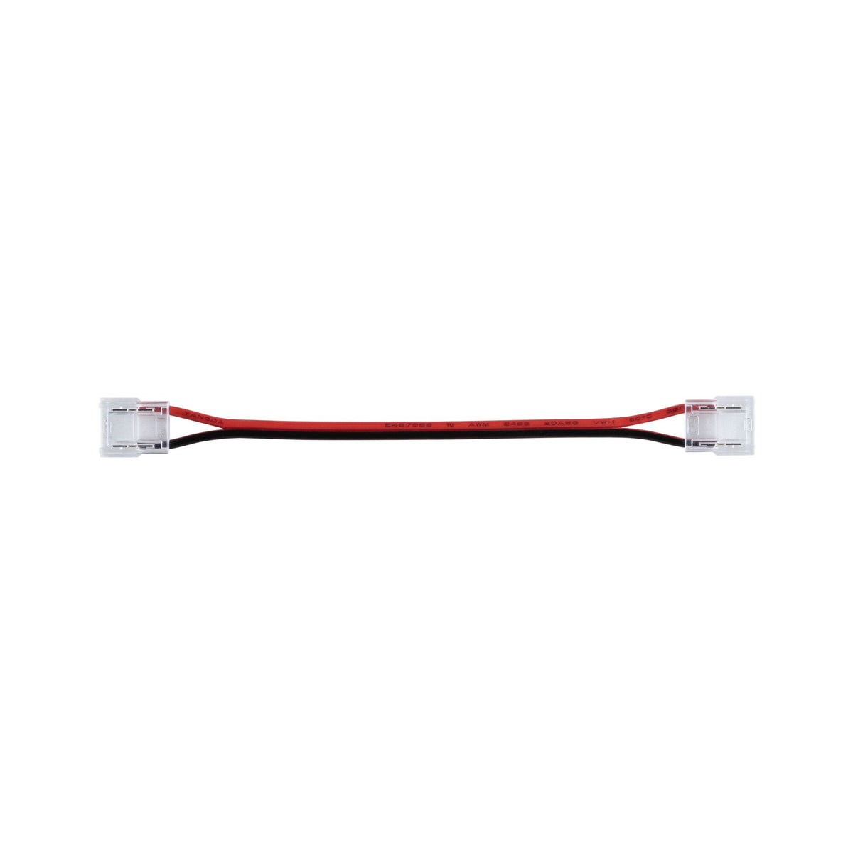Pro Strip Verbinder Single Color Flex 0,13m max. 96W Schwarz/Rot