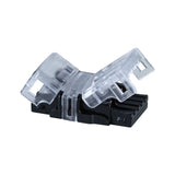 Pro Strip Verbinder Single Color Quick 15x24,5mm max. 120W Transparent/Schwarz