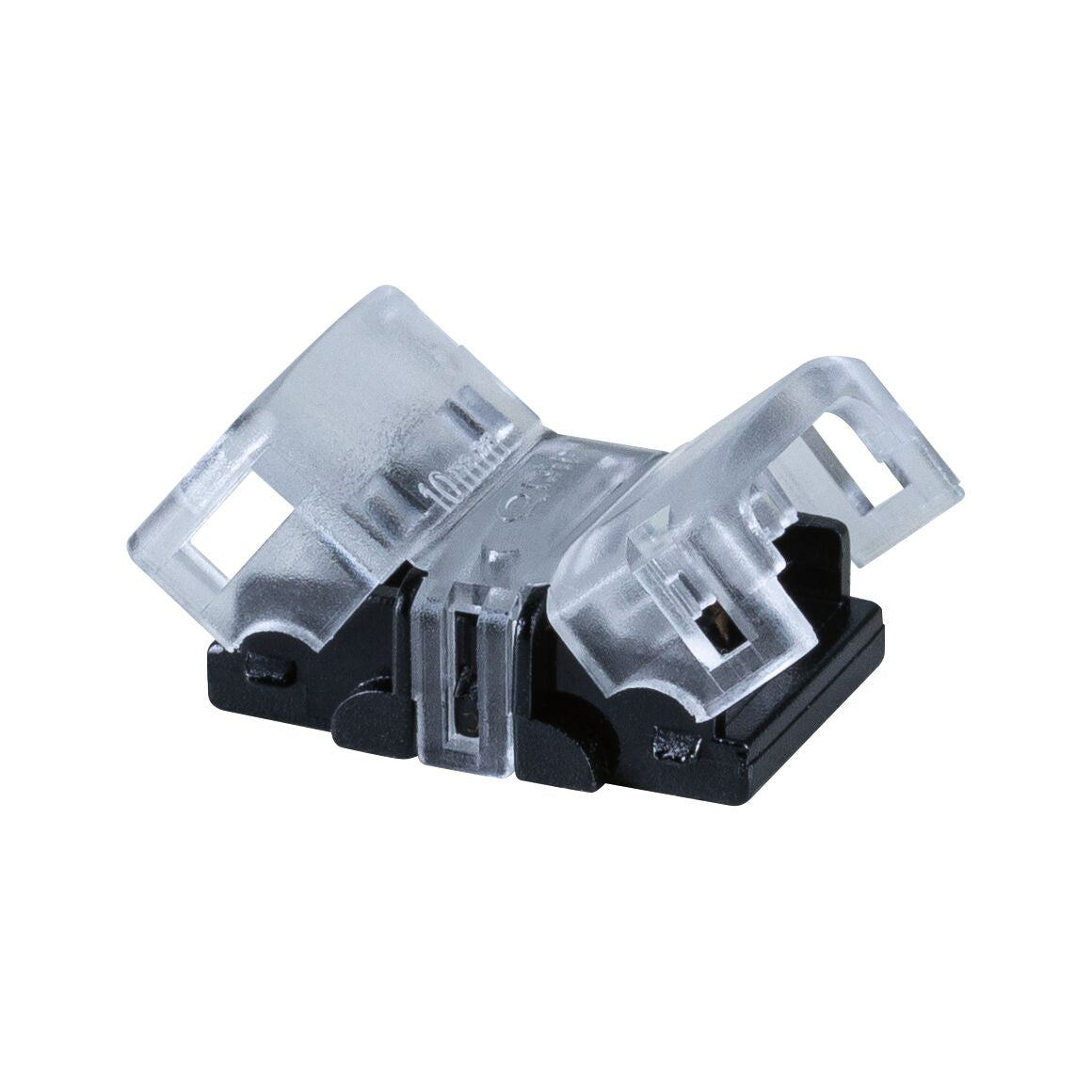 Pro Strip Verbinder Single Color Quick 15x20mm max. 120W Transparent/Schwarz